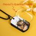 Fanery Sue Personalized Ash Necklace for Dogs - Custom Pet Urn Jewelry for Pet Cremation - Memorial Keepsake Necklace in Black - Buy Online on GoSupps.com
