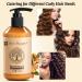 300ml Moroccan Volume Conditioner for Curly Hair | Moisturizing & Elasticity | Long-Lasting Care for Dry Damaged Hair | Shiren Zhuangshu - Buy Online on GoSupps.com