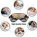 Flying Eagle Print Eye Mask - Adjustable Blackout Sleep Mask for Men & Women | Sleep Aid & Travel Accessory - Buy Online on GoSupps.com