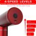 Gifts for Him Men  Aroprank Updated Deep Tissue Massage Gun for Him  Durable Quiet Deep Mini Massage Gun for Men  Anniversary Valentines Day Birthday Gifts for Men Him Husband Birthday  Red - Buy Online on GoSupps.com