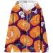 Halloween Costumes Bat Hooded Sweatshirt Long Sleeve Pocket Zipper Sport Coat Loose Workout Jackets for Women Medium Purple - Buy Online on GoSupps.com