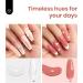 Beetles Poly Nail Extension Gel Starter Kit | Clear Pink Colors | UV Light Set | All in One Builder Gel Set - Buy Online on GoSupps.com