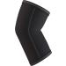 High Performance 5mm Elbow Sleeves (1 Pair) for Weightlifting & Powerlifting - Compression Support for Men and Women - Large Black/Black - Buy Online on GoSupps.com