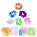 FRCOLOR Glow in the Dark LED Hair Ties - 6 Pack Elastic Bands for Women & Girls | Stylish Hair Accessories - Buy Online on GoSupps.com
