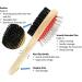 Wooden Dog Brush Double Sided Pet Hair Grooming Brush Dog Pin Brush and Bristle Soft Brush Dogs Comb and Brush Grooming Tools for Cleaning for Dogs & Cats with Long or Short Hair Red 1 Count (Pack of 1) Red - Buy Online on GoSupps.com