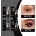Matte Quick Drying Eyeliner 2024 Newest 2 Pack Smudge-Proof Black Eyeliner Pen Gel Waterproof Eye Shadow for Everyday Long Lasting Eye Make up (Silver) - Buy Online on GoSupps.com