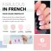 Revel Nail Starter Dip Powder Kit - 4 Color Manicure Set with Dip Powder and Liquid - French Fabulous - Buy Online on GoSupps.com