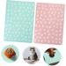 Happyyami 2pcs Pet Placemat Dog Placemats for Food and Water Kitten Bowl Mat Pet Food Mats for Dog Pad Cat Place Mat for Food Dishes Dog Massager Roller Cat Bowl Mat Pets Pp Dog Eat To Feed - Buy Online on GoSupps.com