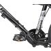 Malker Bike Pump - Presta & Schrader Valve Compatibility | Portable Aluminum Alloy Floor Pump with Bonus Tire Levers & Patch Kit - Black - Buy Online on GoSupps.com