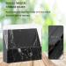 Dfsuiwk 8-Hole Acrylic Eyelash Tweezers Holder Stand with Dust Cover - Black | Organizer Storage Display Box for Beauty Salons - Buy Online on GoSupps.com