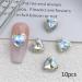 Shape Art Pointed Back Rhinestones for Water Heart Rhinestones Pointed Back Art Charm - Buy Online on GoSupps.com