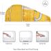 Beer Yellow Hair Towel 2 Pack - Super Absorbent Quick Dry Hair Turbans for Women & Girls | Stylish & Functional - Buy Online on GoSupps.com