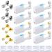 8 Pcs Self Ear Piercing Kit Disposable Ear Piercing Gun Kit Safety Piercing Tools with 8Pcs CZ Ear Studs Style2