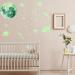 432pcs Blue Glow in The Dark Rocket, Planets, and Stars Wall Stickers - Nursery & Bedroom Decor - Buy Online on GoSupps.com