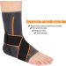Adjustable Ankle Support Brace for Men & Women | Compression Wrap for Achilles Tendon & Plantar Fasciitis Relief | Eases Pain & Swelling Stabilizes Ligaments - Buy Online on GoSupps.com