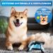 Bluepet Dog & Cat Brush for Long-Haired Pets - Undercoat & Knot Dematter Tool - 2023 Model with Cleaning Button - Ideal for Daily Use - Buy Online on GoSupps.com