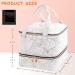 KGMCARE Double-Layers Nail Polish Organizers and Storage White - Buy Online on GoSupps.com