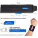 Buy Silicone Pressure Massage Adjustable Sport Wrist Guard Protector Support - Black | International Shipping Available - Buy Online on GoSupps.com