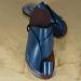 Shop Orthopedic Bunion Slip-On Leather Sandals for Men | Non-Slip Beach Flip Flops for Flat Feet & Plantar Fasciitis - Size 11.5 Blue - Buy Online on GoSupps.com