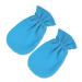 minkissy 2 Pairs Exfoliating Hand Mask Psoriasis Gloves Beauty Care Gloves Hand Gloves Disposable Gloves Exfoliate Glove Cotton Hand Lotions Mositurizing Glove Miss Dry Skin Body Flannel