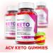True Form Keto Gummies with ACV - Vegan Formula with Vitamin B12 and Beet Root Juice (60 Gummies) - Buy Online on GoSupps.com