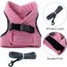 Lianzimau Adjustable Soft Cat Dishes & Ultra-Light Running Vest for Kittens - Escape Protection Padded Pink (1 Pack) - Buy Online on GoSupps.com