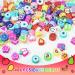 480 Pcs Fruit Flower Polymer Clay Beads - Trendy Smiley Bead Charms for Jewelry Making - Buy Online on GoSupps.com