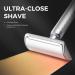Classic Double-Edged Razor for Men & Women | Eco-Friendly Plastic-Free Silver Razor with Stand & 10 Blades - Buy Online on GoSupps.com