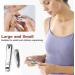 Nail Clipper Premium Stainless Steel Fingernail and Toenail Clipper Cutters Fingernail Clipper Cutters with Nail File Sharp (Color : Key Buckle) - Buy Online on GoSupps.com