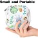 Watercolor Plant Succulents Sanitary Napkin Storage Bag - Period Tampon Makeup Pad Pouch - Buy Online on GoSupps.com
