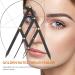 R gle de Mesure des Sourcils Nombre d'Or en Acier Inoxydable Noir Coulissante Trois Points Outil R glable pour Dessin Pr cis des Sourcils Maquillage et Tatouage Portable - Buy Online on GoSupps.com
