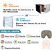 Atsuwell Microwave Heating Pad - Moist Heat Eye Compress for Migraines, Headache, Stress Relief - Cold Sinus Mask for Sinus Pressure - Green - Buy Online on GoSupps.com