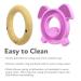 Nuby Natural Wood & Silicone Teether Pig 3M+ Pink - 80803 | Eco-Friendly Teething Toy - Buy Online on GoSupps.com
