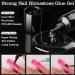 Buy Rhinestones for Nails - Manicure Kit with AB Crystal Glass Charms & Nail Glue Gel | 10-Piece Dotting Tools Set for Perfect Nails - Buy Online on GoSupps.com