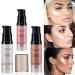 Highlighter Makeup 6ml Liquid Highlighter Radiant Non-Caking Cosmetic Natural Finish Liquid Highlighter for Girl 1 - Buy Online on GoSupps.com