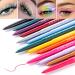 Cyan Coloured Eyeliner - Long-Lasting Waterproof Matte Liquid & Pencil Eye Liner - Buy Online on GoSupps.com