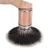 Premium Rose Gold Shaving Brush | Nylon Beard Brush with Curved Handle & Synthetic Foam - International Shipping - Buy Online on GoSupps.com