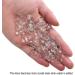 Hisredsun 1kg Clear Glass Stones - 6-9mm Crystal Pebbles for Aquariums Flowerpots Landscaping & Vase Filler - Buy Online on GoSupps.com