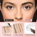 2024 New Eyebrow Pen Waterproof Eyebrow Pencil Brow Pencil with Micro-fork Tip 24 Hours Water-proof & Smudge-proof Natural Fine Stroke (grey) - Buy Online on GoSupps.com