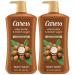 Caress Body Wash Shea Butter & Brown Sugar 2-Pack Moisturizing Body Wash for Gorgeous Radiant Skin Exfoliating Body Soap Liquid 30 Fl Oz