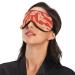 Haskirky Light Blocking Eye Mask for Deep Sleep | Adjustable for Men and Women | Ideal for Travel, Yoga, and Meditation | Red Ukiyoe Fish Design - Buy Online on GoSupps.com