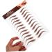 MUSISALY 5 Sheets Eyebrow Stickers Eyebrows Makeup Sticker Peel off Eyebrow Sticker Eyebrow Waterproof - Buy Online on GoSupps.com