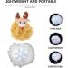 Beaupretty 2Pcs Christmas Bath Loofah - Reindeer & Snowflake Mesh Pouf Ball Shower Sponge Body Scrubber Exfoliator | Shop Internationally - Buy Online on GoSupps.com