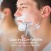 Single Blade Razor with 10 Double Edge Blades | Eco-Friendly Reusable Metal Razor for Men & Women | Zero Waste Close Shave - Silver - Buy Online on GoSupps.com