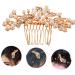 PLAFOPE Pearl Hair Side Comb Wedding Hair Side Comb Bridal Hair Accessories Hair Side Comb for Women Wedding Hair Accessories for Bride Bridal Hair Side Comb Bride Hair Side Comb Hair Comb - Buy Online on GoSupps.com