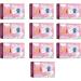 Haoyull Pack of 10 Laundry Detergent Sheets 100Pieces Explosives Salts Enzyme Cleans Tablets for Powerful Cleans - Buy Online on GoSupps.com