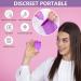 4 Pack Reusable Menstrual Cups Kit - Medical-Grade Silicone - Tampon and Pad Alternative - 4 Large Cups in Purple and Blue - Buy Online on GoSupps.com