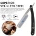 Gold Monkey-666 Straight Razor - Stainless Steel Vintage Barber Razor for Men | Premium Manual Shaving Tool - Buy Online on GoSupps.com