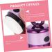 Buy Balacoo Purple Cotton Pad Powder Puff - Electric Application for Flawless Makeup | International Shipping Available - Buy Online on GoSupps.com
