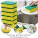 Scrub Sponge Sponge Wipe high-Density impregnated 20 Pieces of Kitchen dishwashing Sponge Housework Cleaning Sponge Block Dish Cloth rag - Buy Online on GoSupps.com